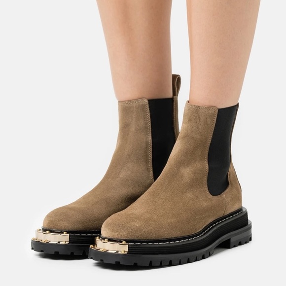 Sandro ✨Noha Chelsea boots Leather 39 - Picture 1 of 15